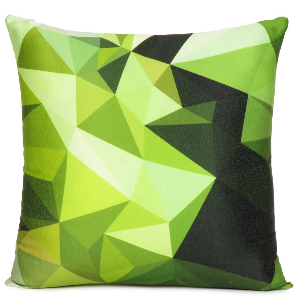 Geometric Pillow Cushion Covers for Hair & Skin Outdoor Pillowcase for Bedroom